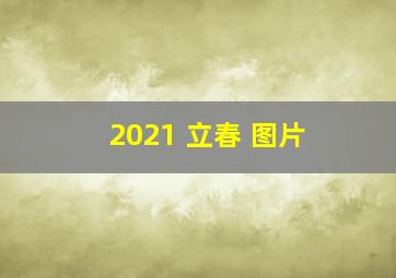 2021 立春 图片